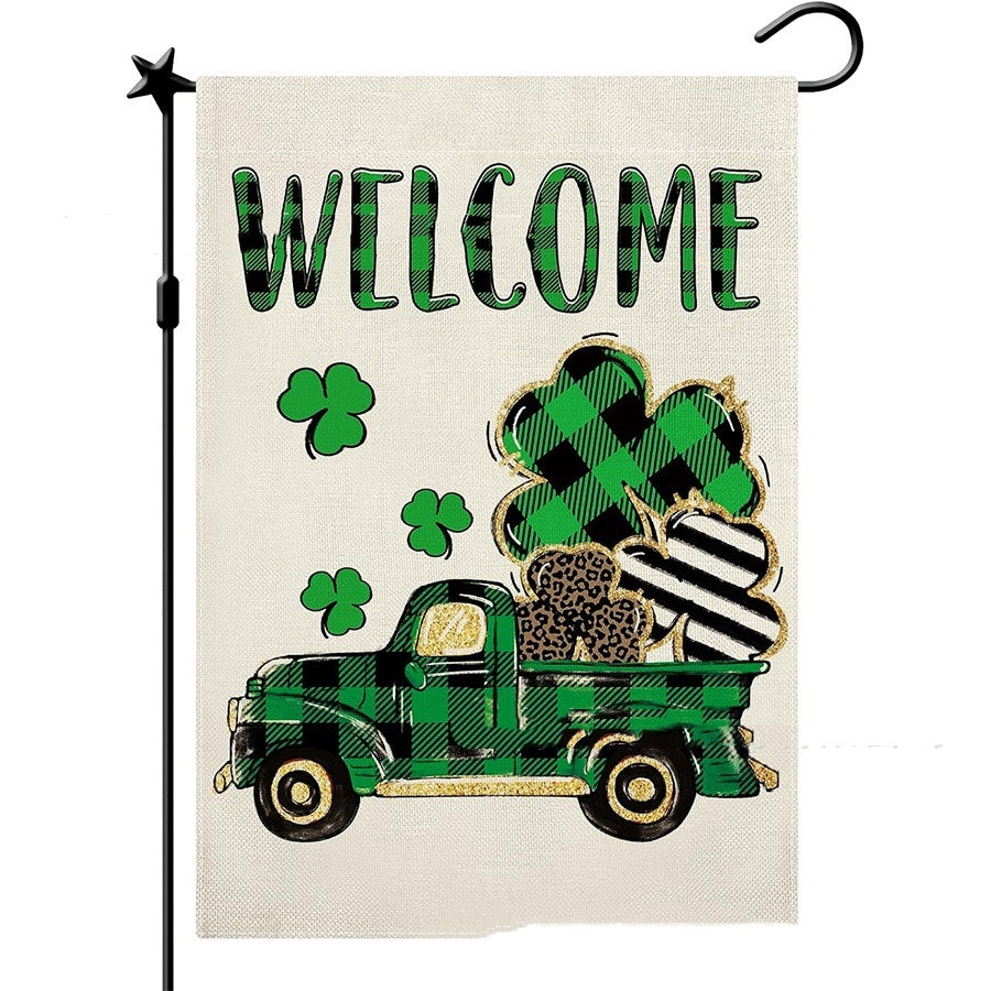 St Patrick Garden Banner Decoration