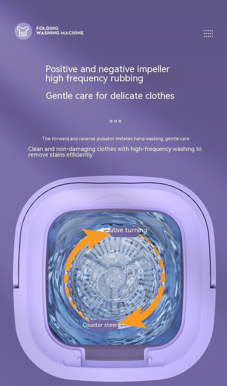 Foldable Automatic Washing Machine