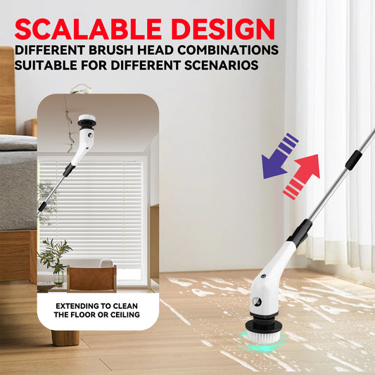 7-in-1 Electric Cleaning Brush | For bathroom and toilet