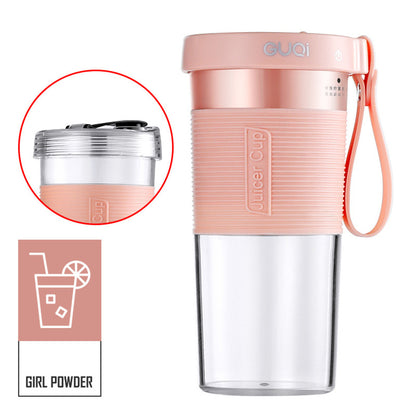 Mini USB Rechargeable Portable Blender | Electric Fruit Juicer Kitchen Smoothie Maker Lightweight Sports Bottle Multifunction Blender