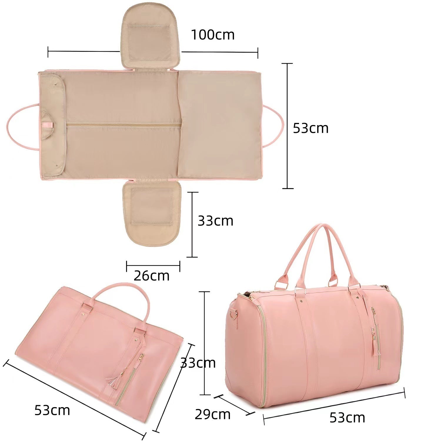 Women's Convenient Carry-on Duffel Bag