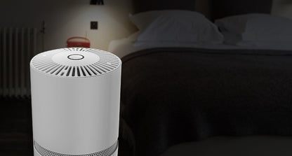 Portable desktop air purifier