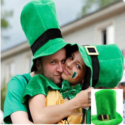 St Patricks Day Green Hat With Beard