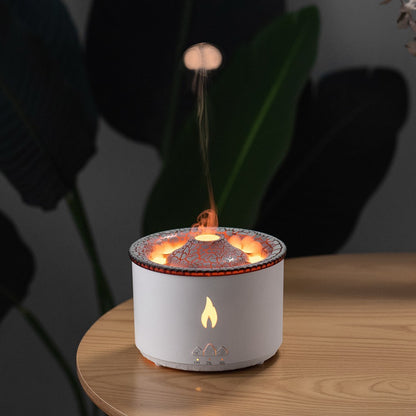 Ultrasonic Essential Oil Humidifier Diffuser | Volcano Aromatherapy Machine