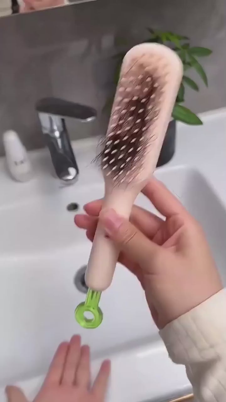 Self-Cleaning 2-in-1 Massage Comb