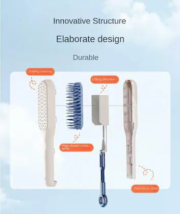 Self-Cleaning 2-in-1 Massage Comb